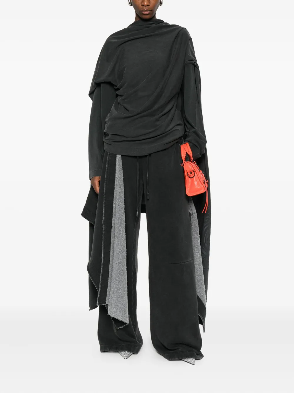 Jean Paul Gaultier drawstring pocket trousers - Zwart