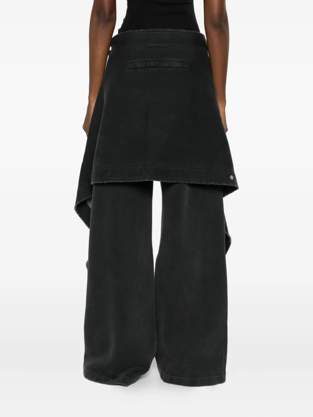 JEAN PAUL GAULTIER DRAWSTRING POCKET TROUSERS
