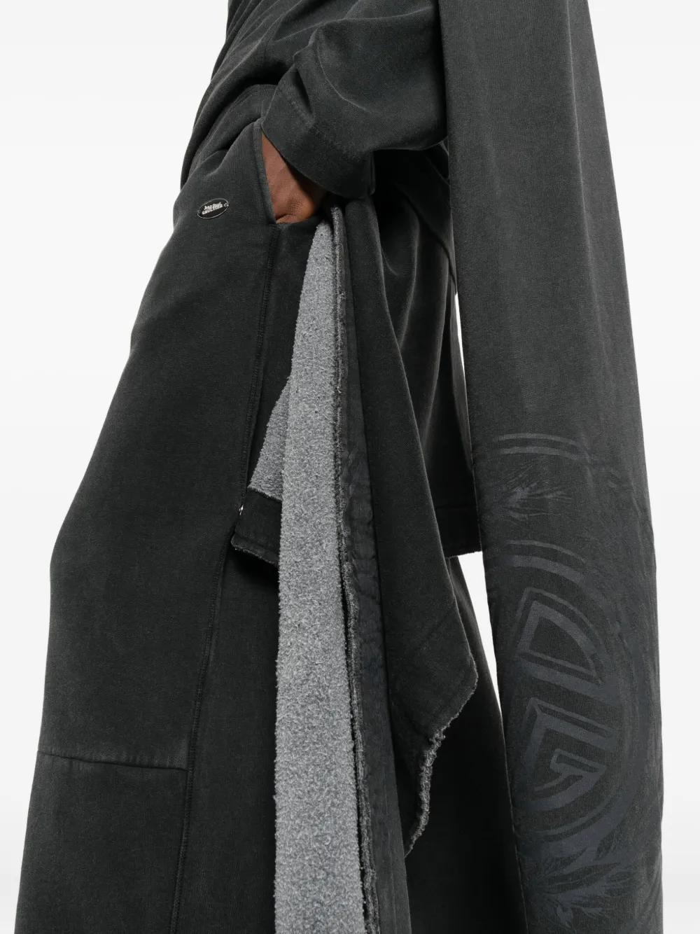 JEAN PAUL GAULTIER DRAWSTRING POCKET TROUSERS