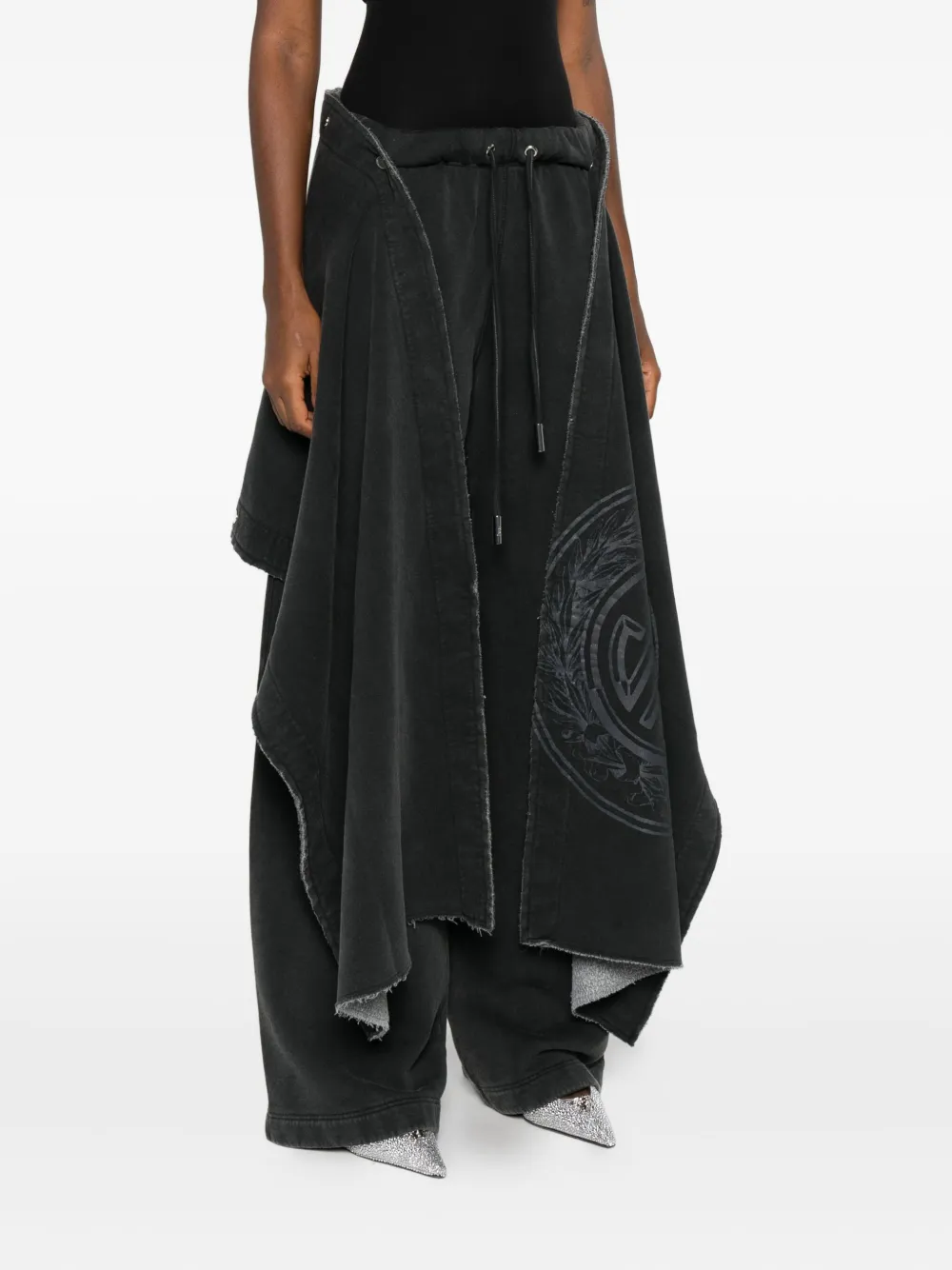 JEAN PAUL GAULTIER DRAWSTRING POCKET TROUSERS