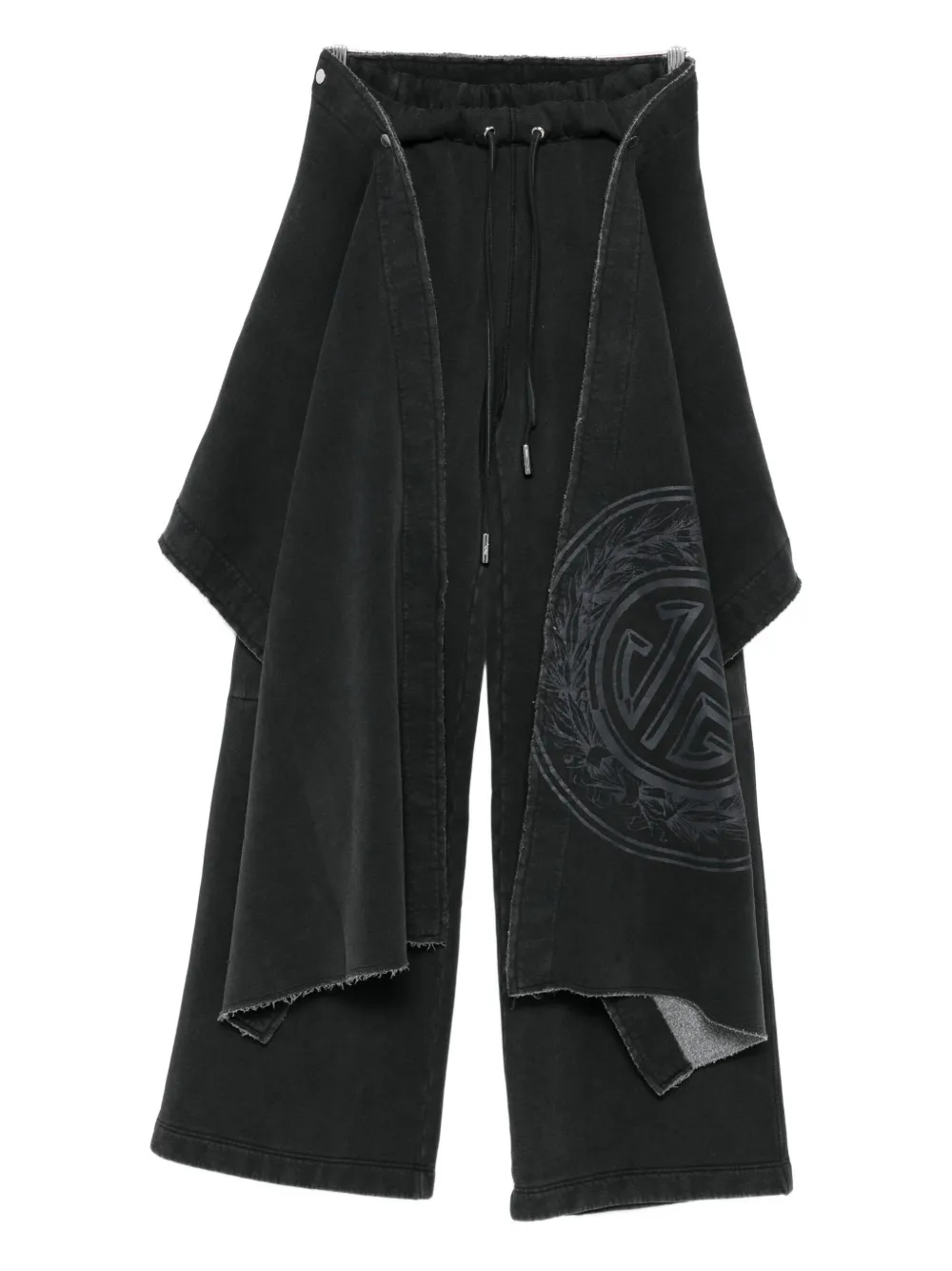 JEAN PAUL GAULTIER DRAWSTRING POCKET TROUSERS