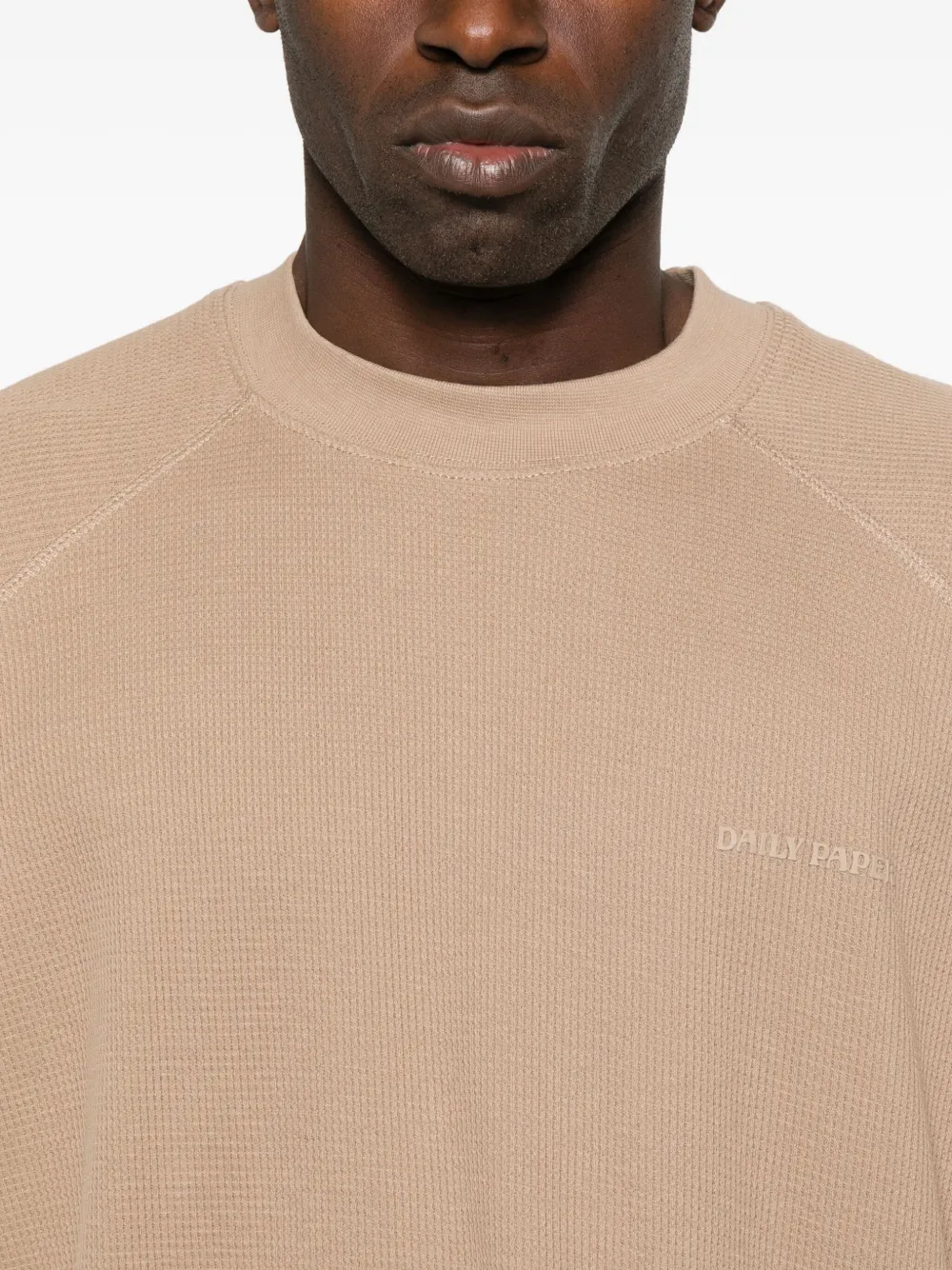 Daily Paper Ribbed Logo T-shirt In Multi