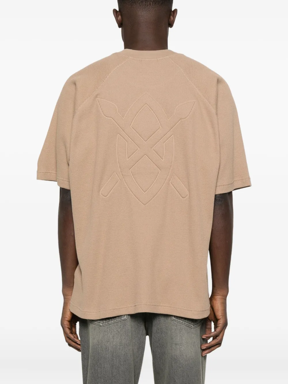 Daily Paper Ribbed Logo T-shirt In Multi