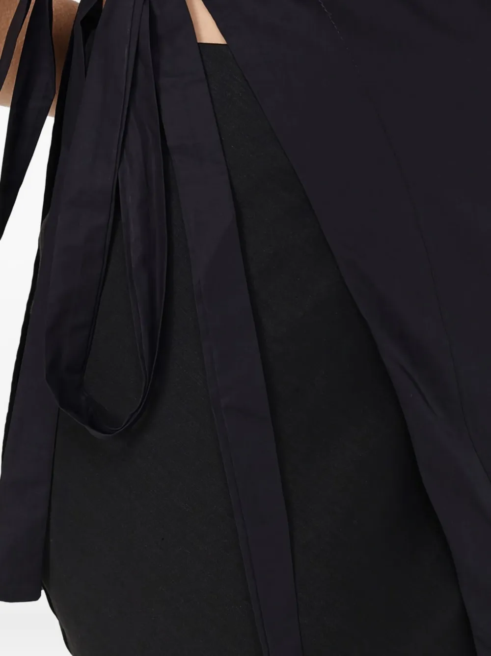 Roberto Collina Mouwloze top Zwart