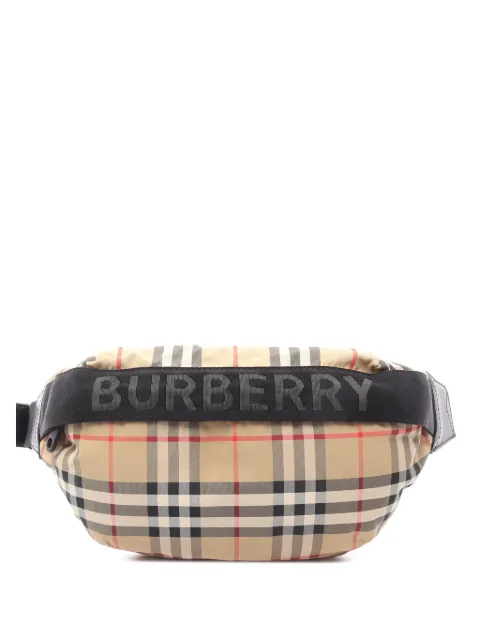 Burberry Pre-Owned 2018-2025 House Check Nylon Sonny belt bag