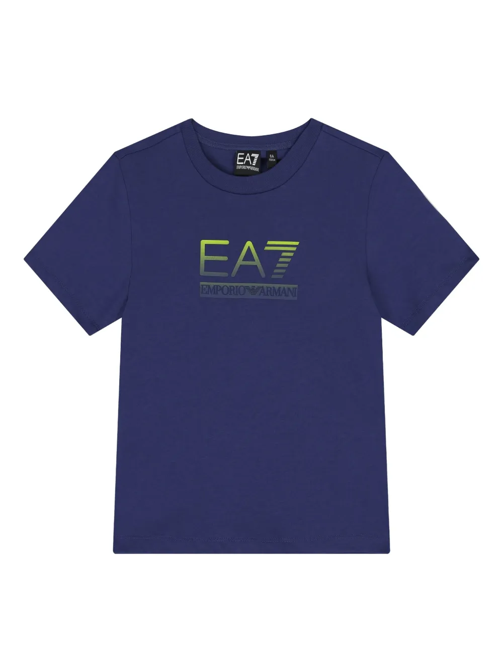 Emporio Armani Kids logo-print T-shirt | Blue | Image 1
