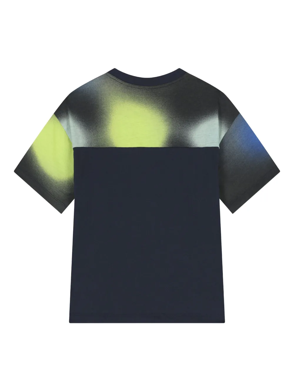Emporio Armani Logo-print T-shirt In Blue