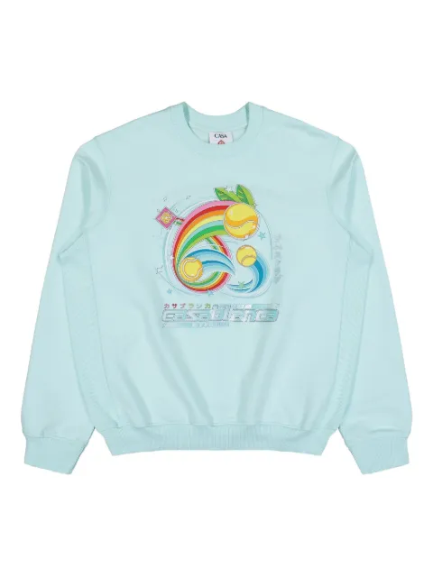 Casablanca Manga Tennis Ball sweatshirt 