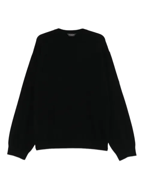 Balenciaga logo-plaque jumper
