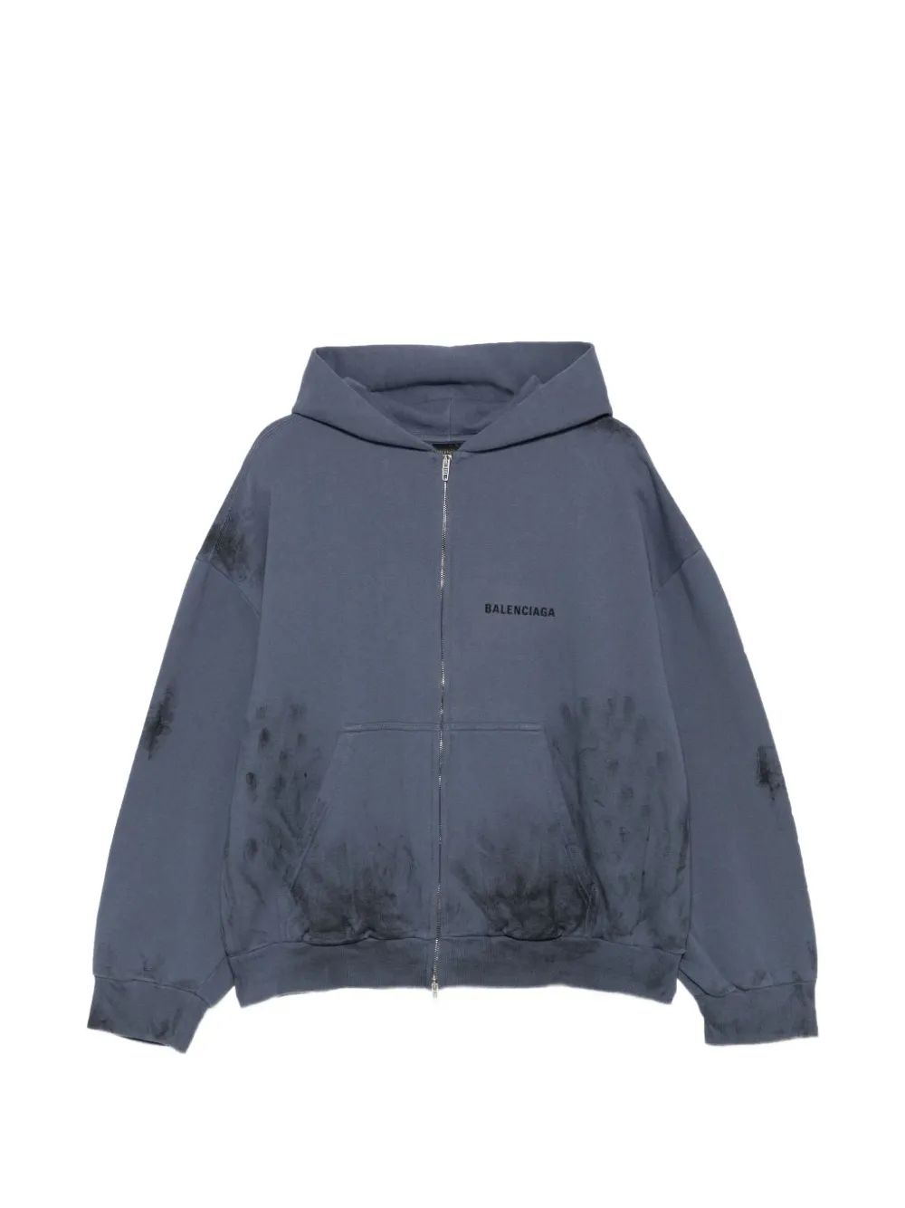 Balenciaga Felpa con cappuccio - Blu