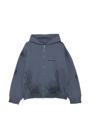 Balenciaga Lamborghini パーカー | ブルー | FARFETCH JP