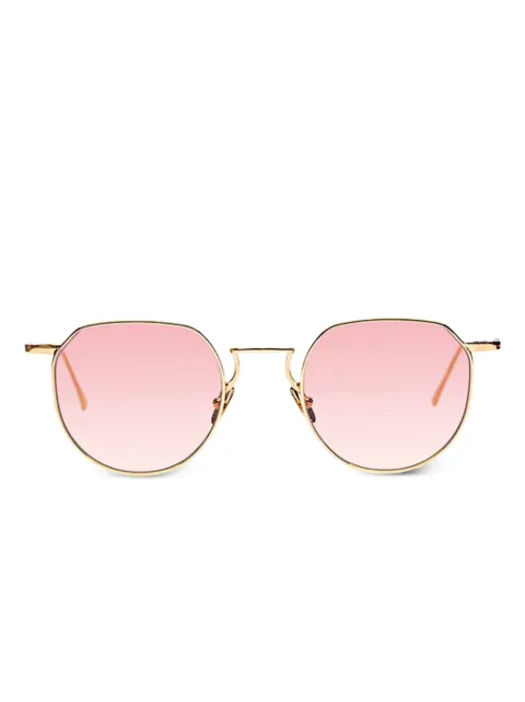 John Dalia lunettes de soleil JANIS à monture géométrique