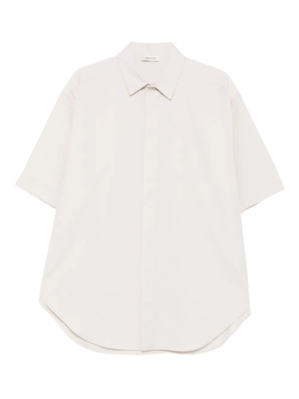 Fear Of God short-sleeve classic-collar shirt | Neutrals | Image 1
