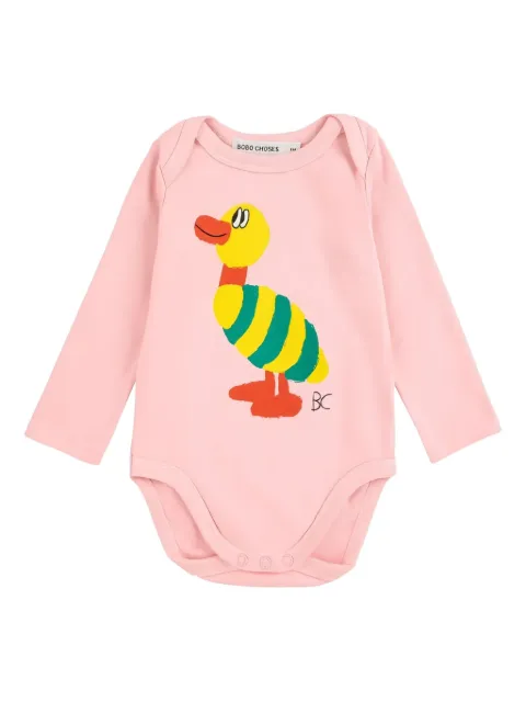 Bobo Choses Body com estampa de pato