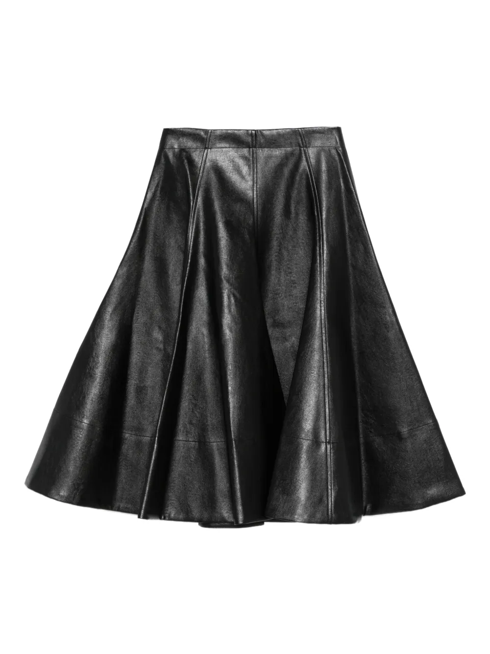 Thelaurent Flared Skirt In Black