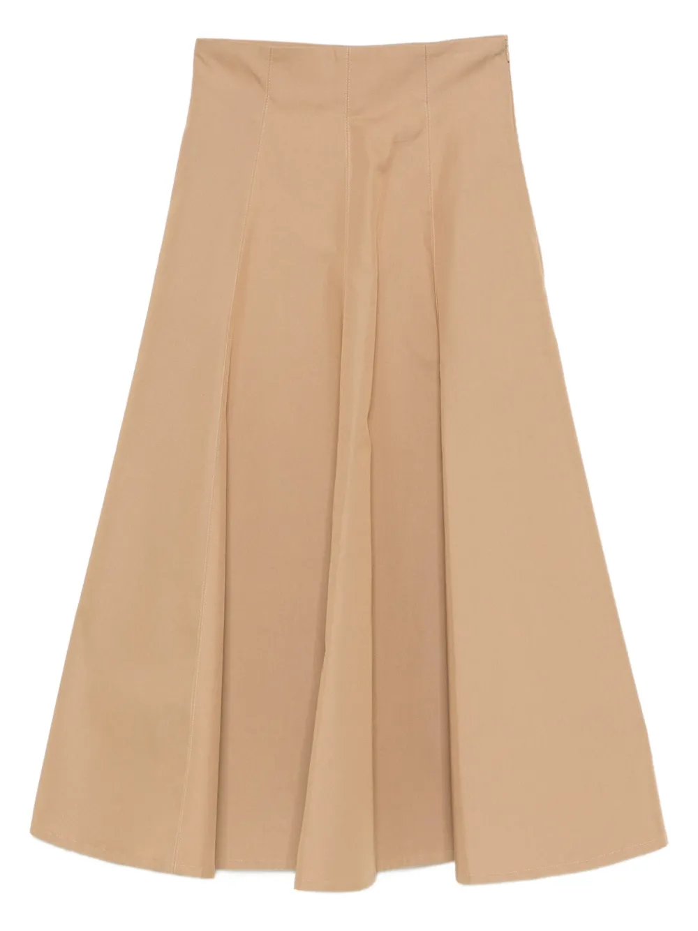 THELAURENT A-line midi skirt - Toni neutri