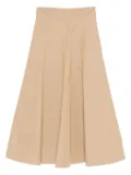THELAURENT A-line midi skirt - Neutrals