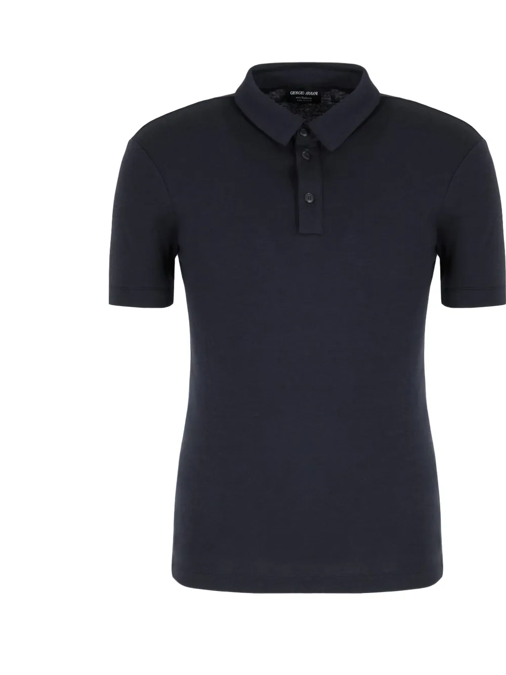 Giorgio Armani buttoned polo shirt - Blauw