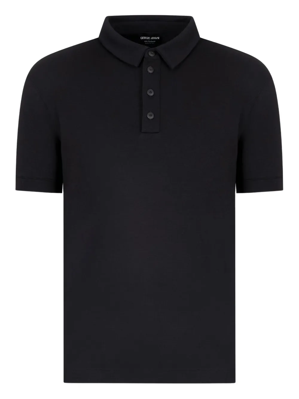 Giorgio Armani playera tipo polo con botones | negro | Image 1