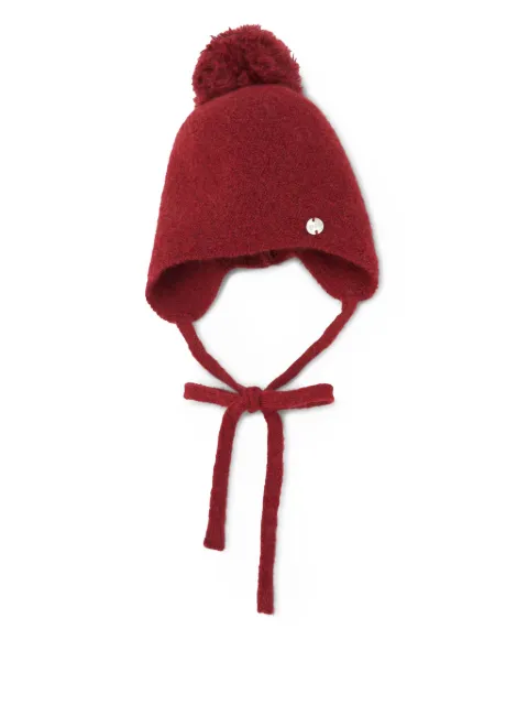 Paz Rodriguez pom-pom tie beanie