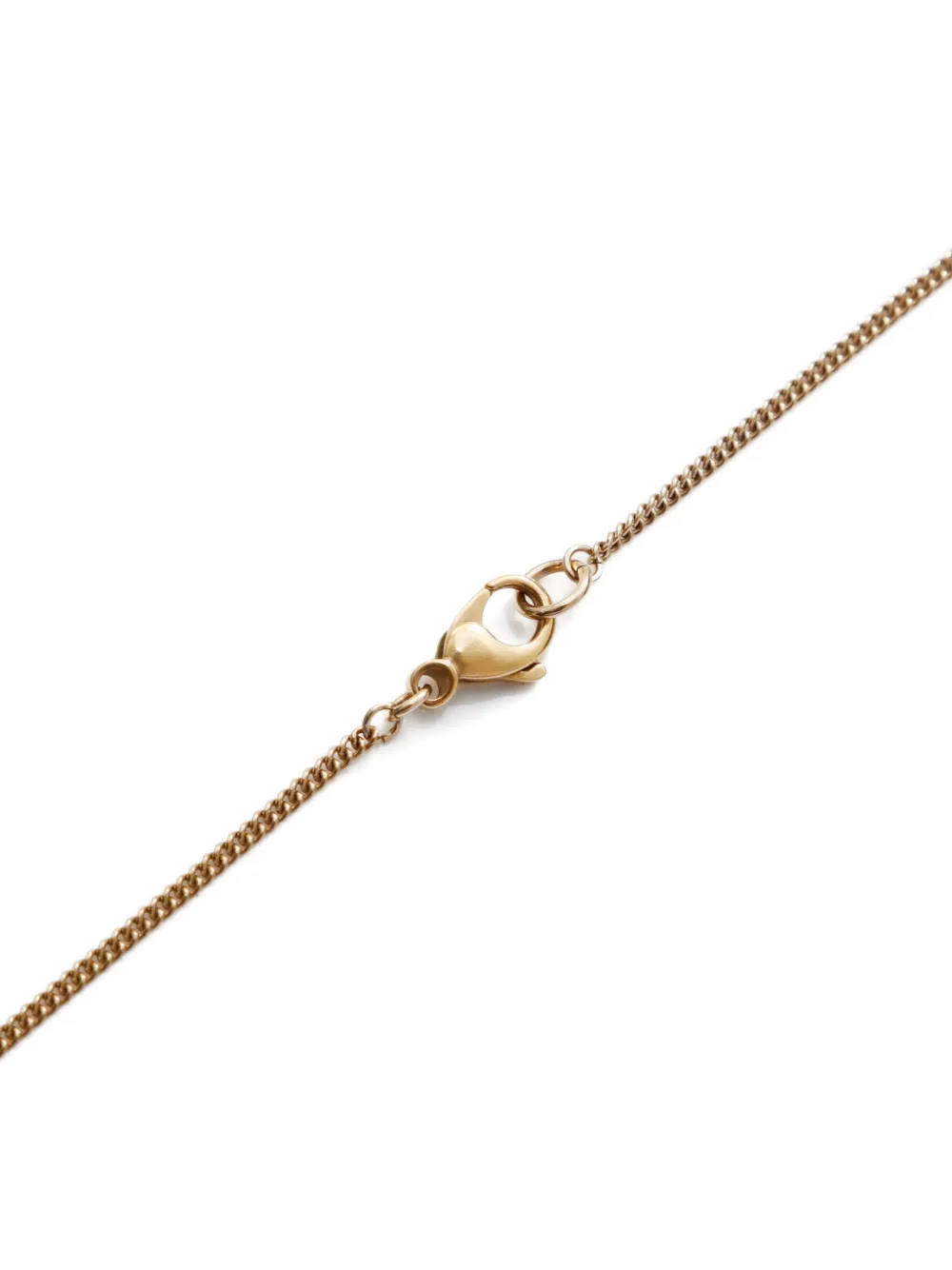 Pre-owned Chanel 2003 Cc Necklace In Yellow