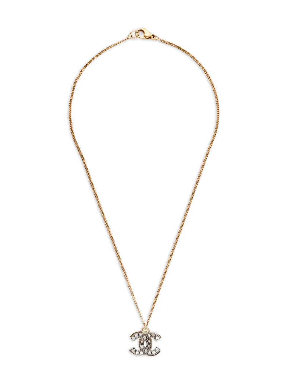 CHANEL Pre-Owned 2003 CC necklace | Yellow | Image 1