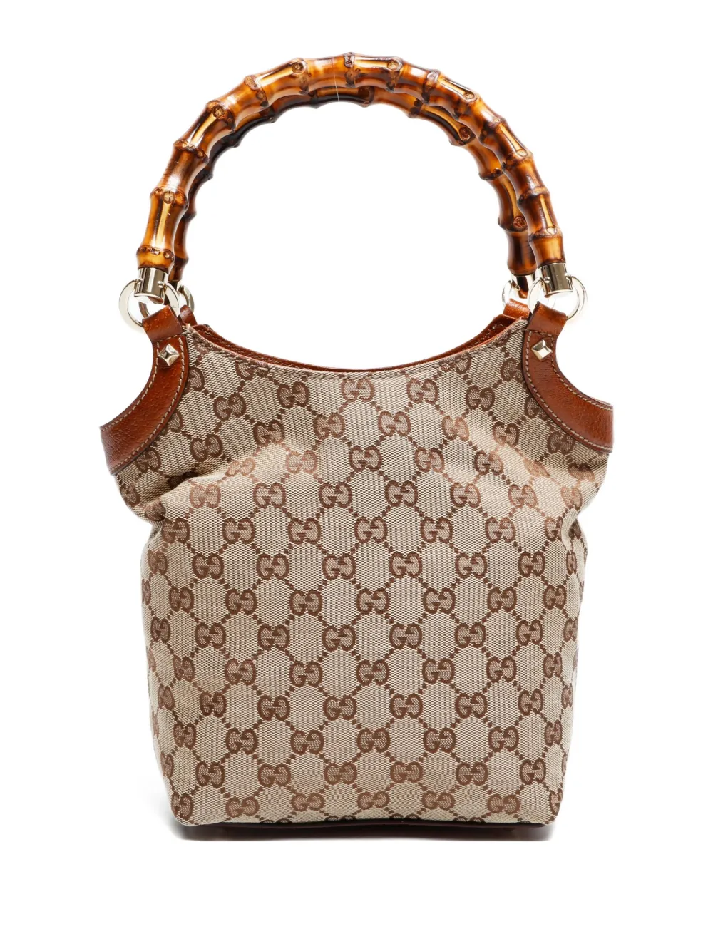 Gucci Pre-Owned 2000-2015 Bamboo tote bag | Neutrals | Image 1