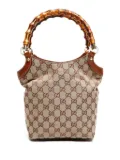 Gucci Pre-Owned 2000-2015 Bamboo tote bag - Neutrals