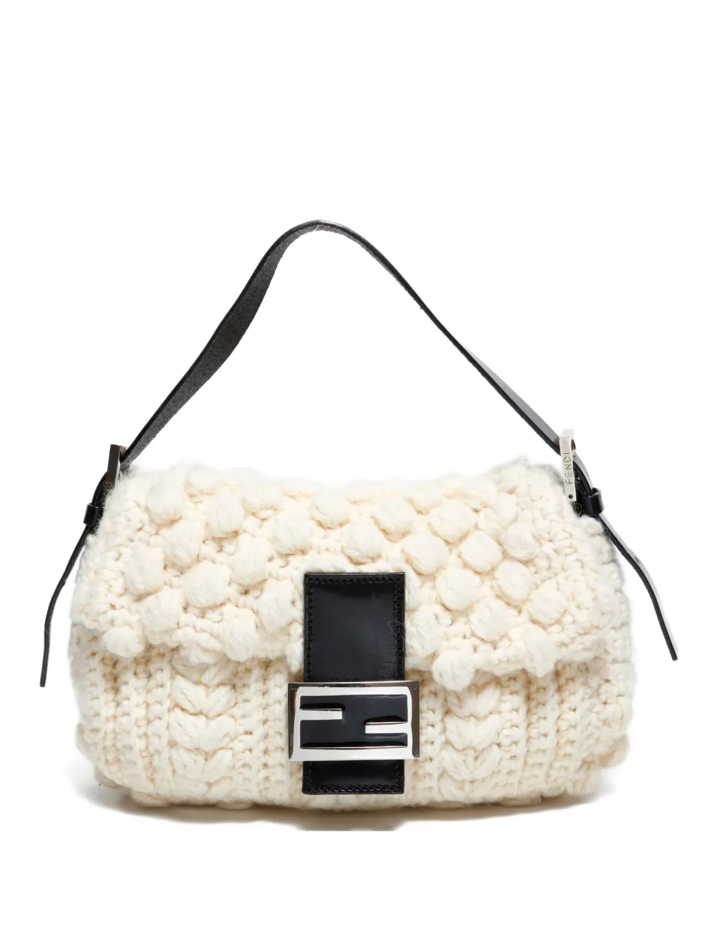 Fendi Pre-Owned  2000-2015 Mamma Baguette shoulder bag | Neutrals | Image 1