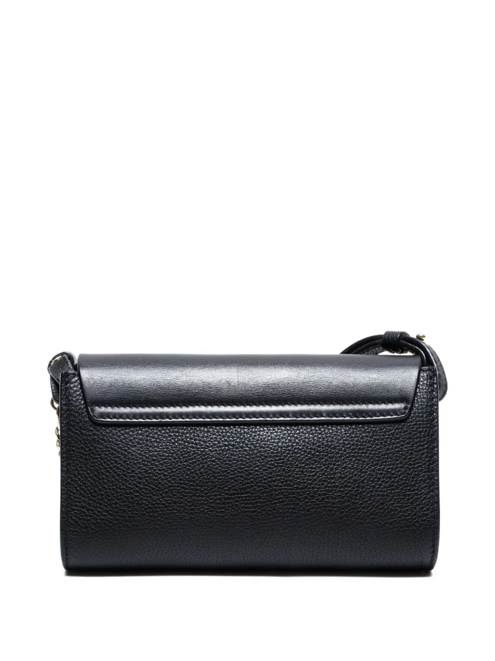 Pre-owned Chloé 2010 Faye Leather Shoulder Bag In Black