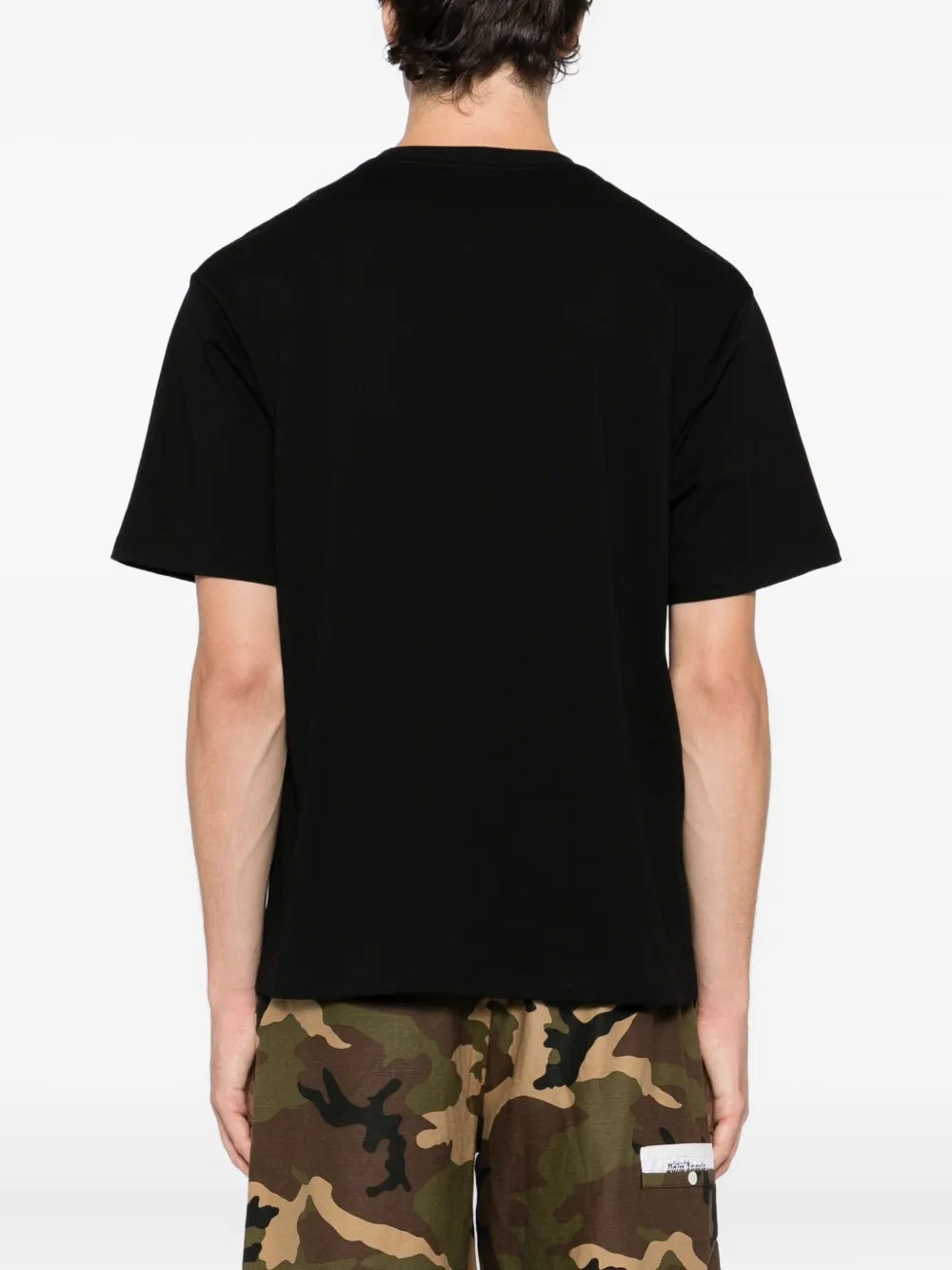 Ground Zero T-shirt met print Zwart