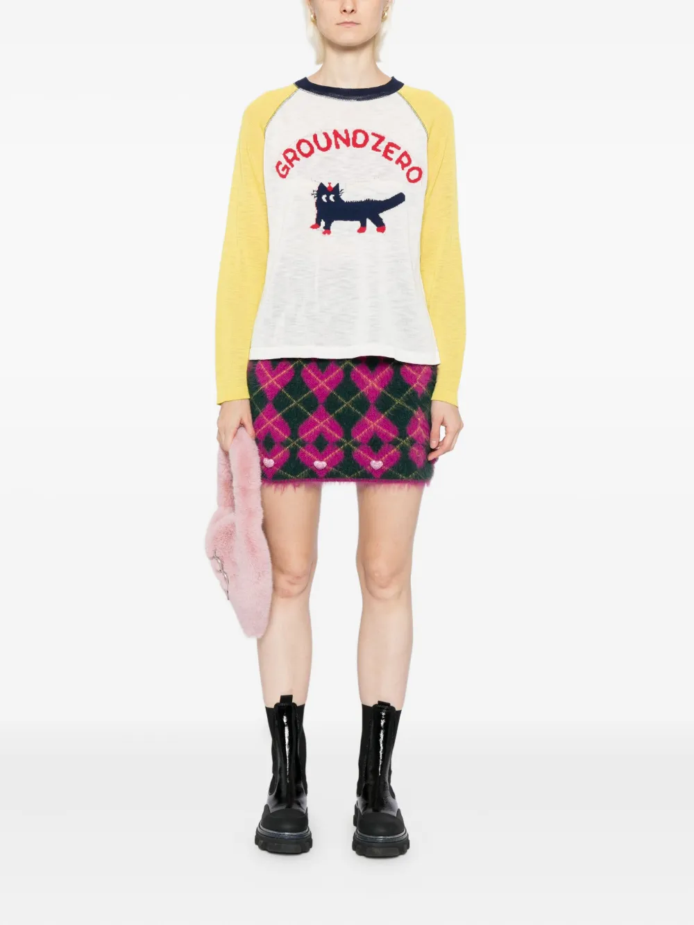 Ground Zero intarsia-knit top | T-Shirts & Jersey Shirts | Image 2