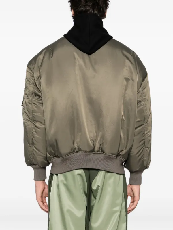 Ground Zero double-layer Jacket | Green | FARFETCH RO