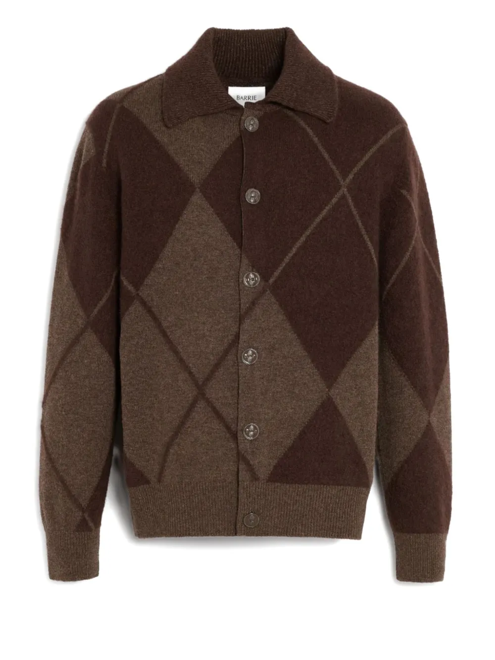 Barrie argyle-pattern button cardigan | Cardigans | Image 2