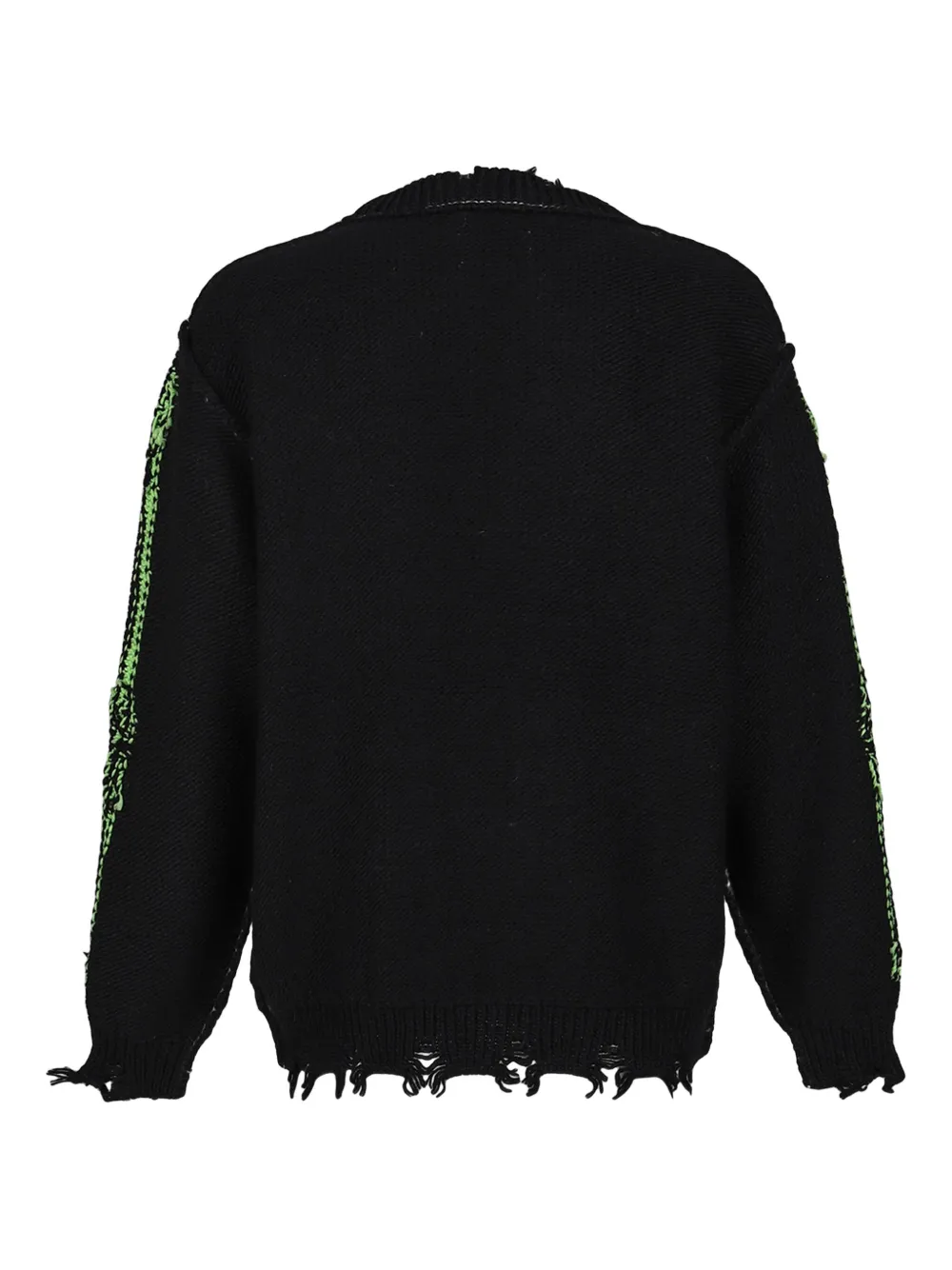 Doublet skull-embellished frayed-edges sweater | Sweatshirts | Image 2