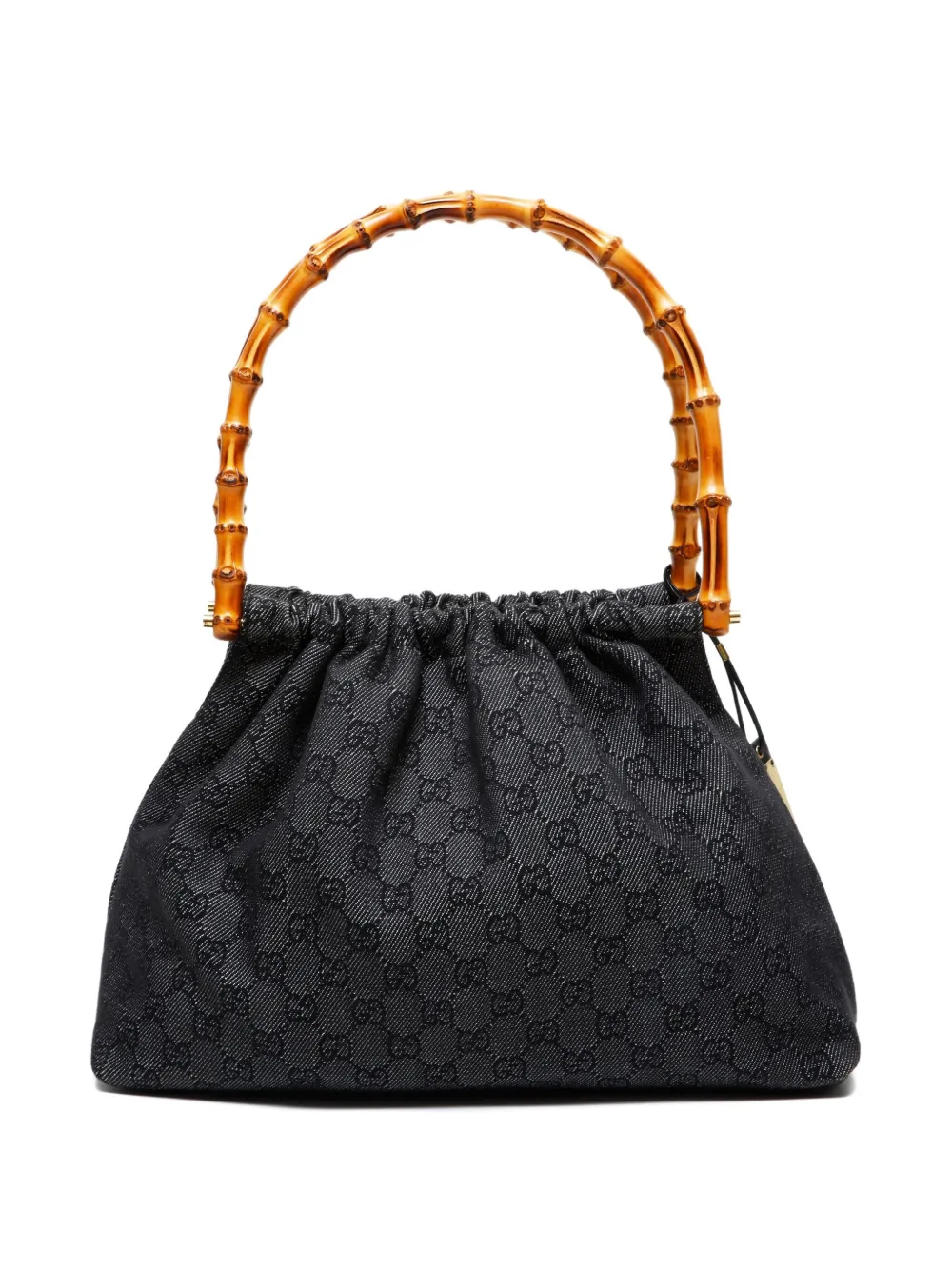 Gucci Pre-Owned 2000-2020 monogram-pattern bamboo-handle shoulder bag | Image 2