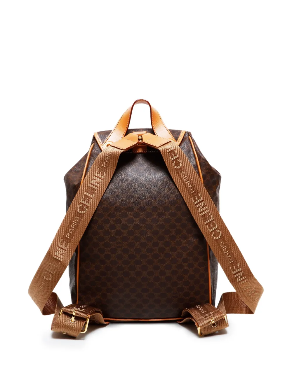 Celine Pre-Owned 1990-2010 Macadam drawstring backpack | Pre-Owned | Image 2