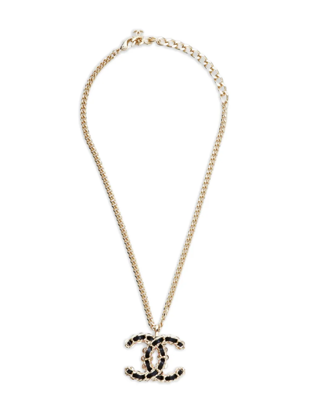 CHANEL Pre-Owned 2023 CC chain necklace | Gold | Image 1