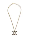 CHANEL Pre-Owned 2023 CC chain necklace - Gold