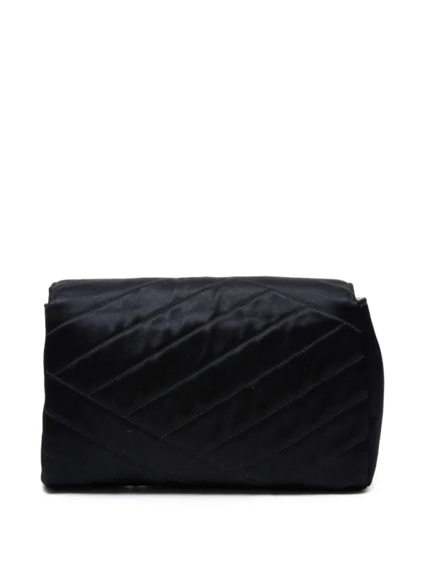 CHANEL Pre-Owned 1986-1988 ラインストーン ショルダーバッグ