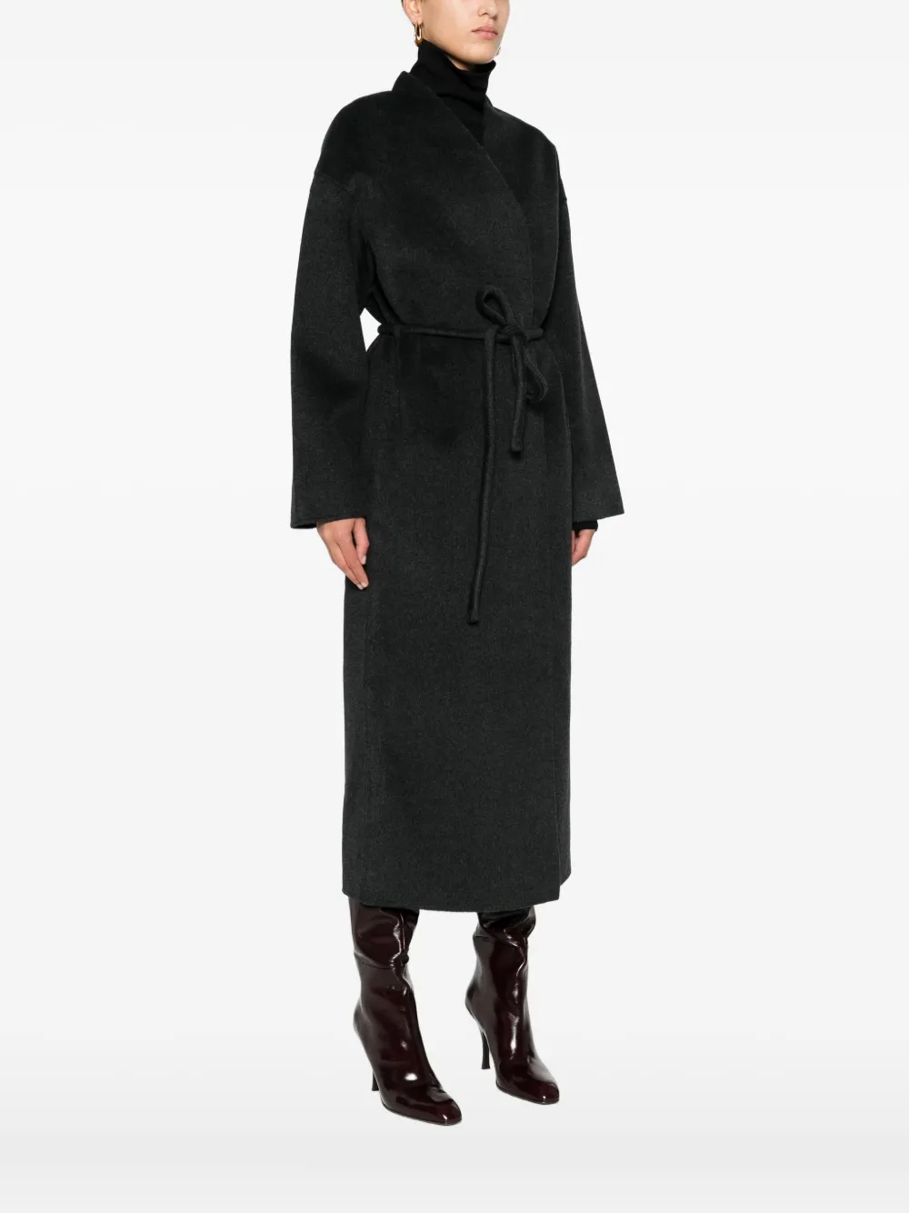 Anine Bing A0111693-dgy11 Dark Grey In Black