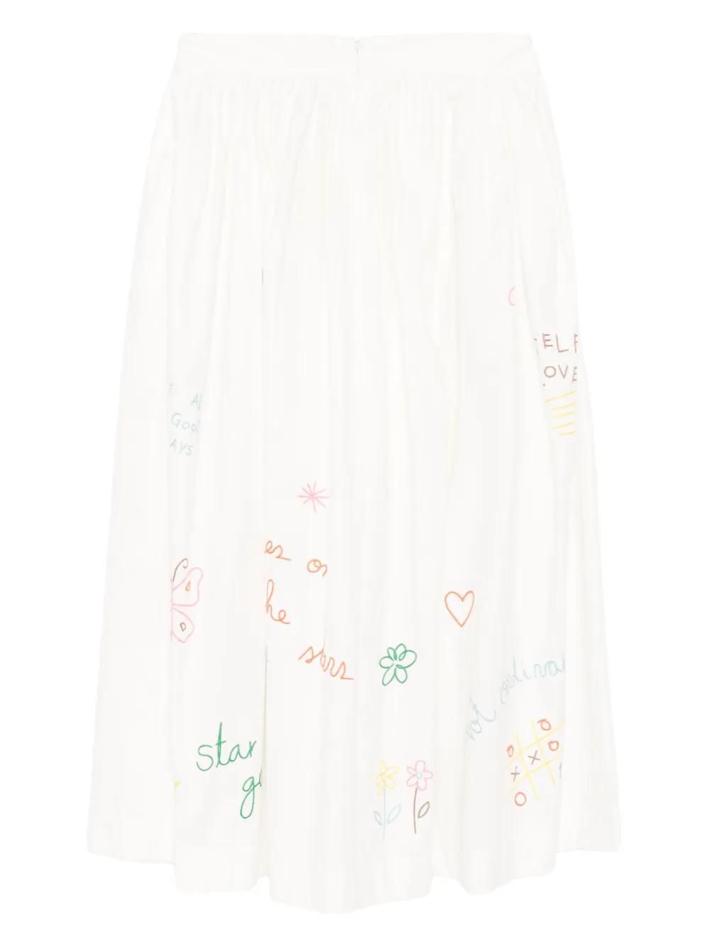 Mira Mikati scribble-embroidered skirt | A-Line Skirts | Image 2