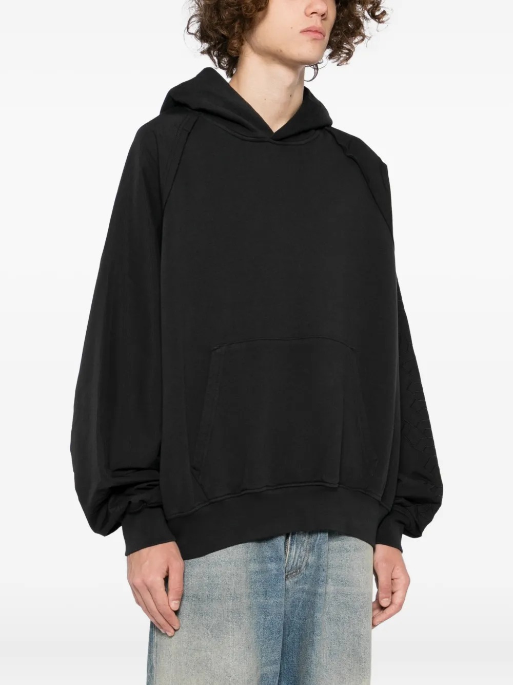 Palm Angels Hoodie met geborduurd logo Grijs