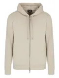 Giorgio Armani zip-up hoodie - Neutrals