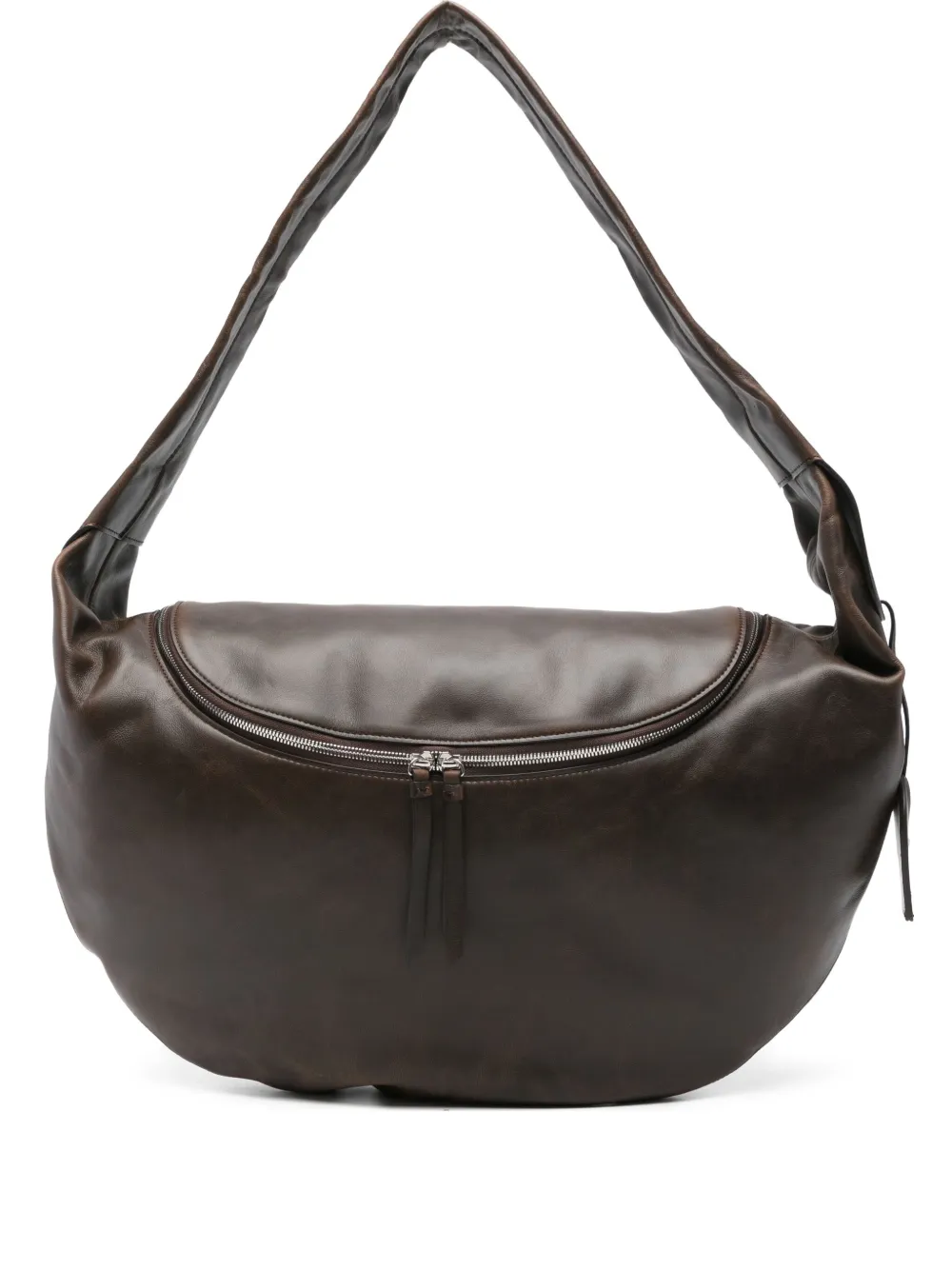 Low Classic leather shoulder bag | Brown | Image 1