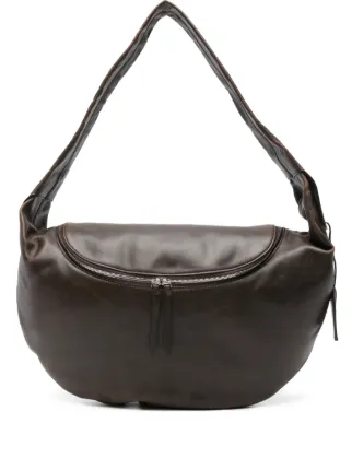 Low Classic レザーショルダーバッグ | ブラウン | FARFETCH JP