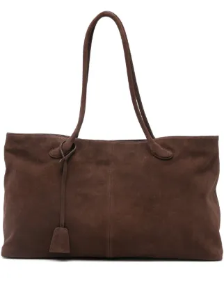 LOW CLASSIC スエード ショルダーバッグ キャメル Low Classic スエード ショルダーバッグ | ブラウン | FARFETCH JP