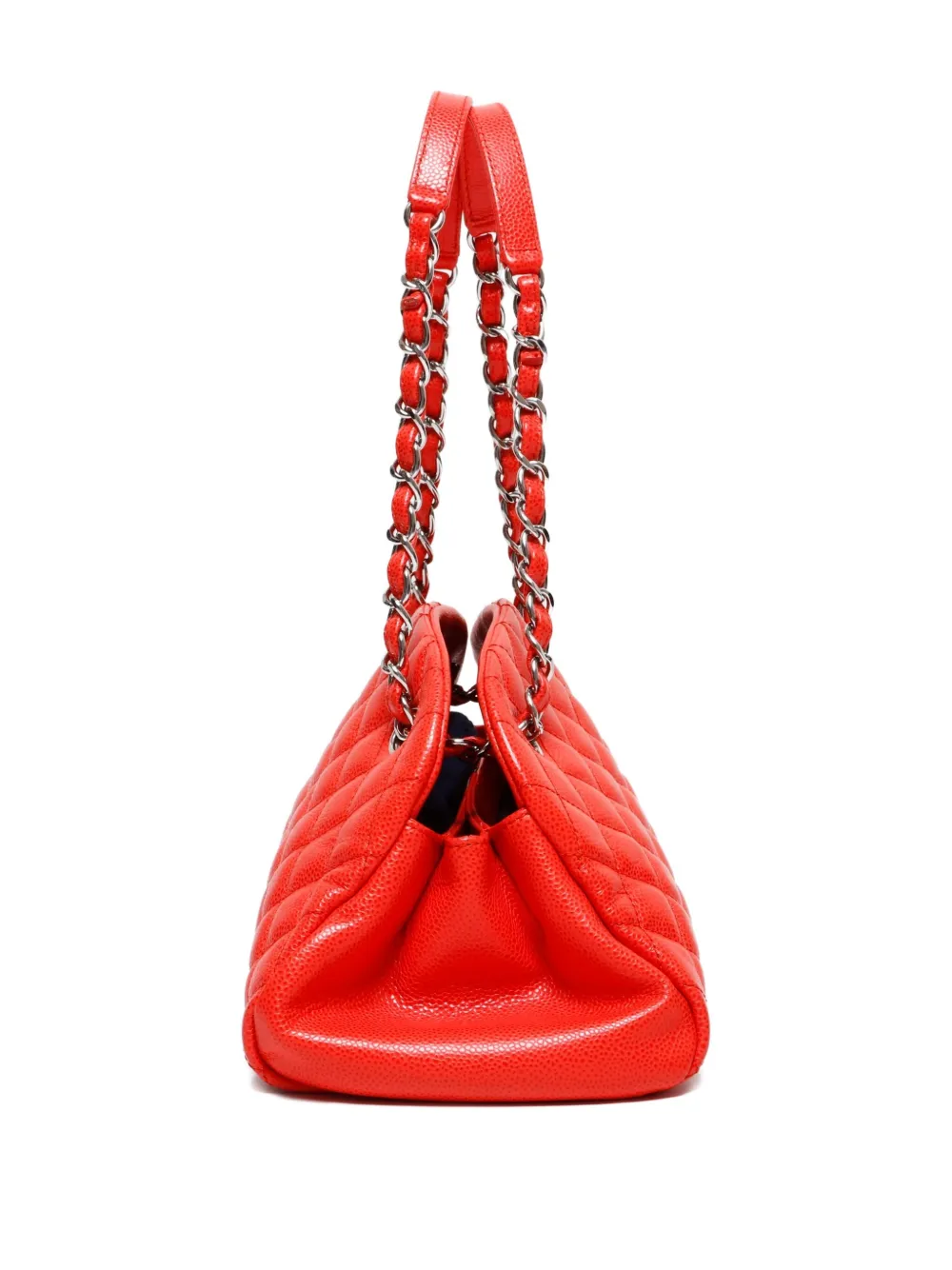 Pre-owned Chanel 2012-2013 Just Mademoiselle Tote Bag In Red