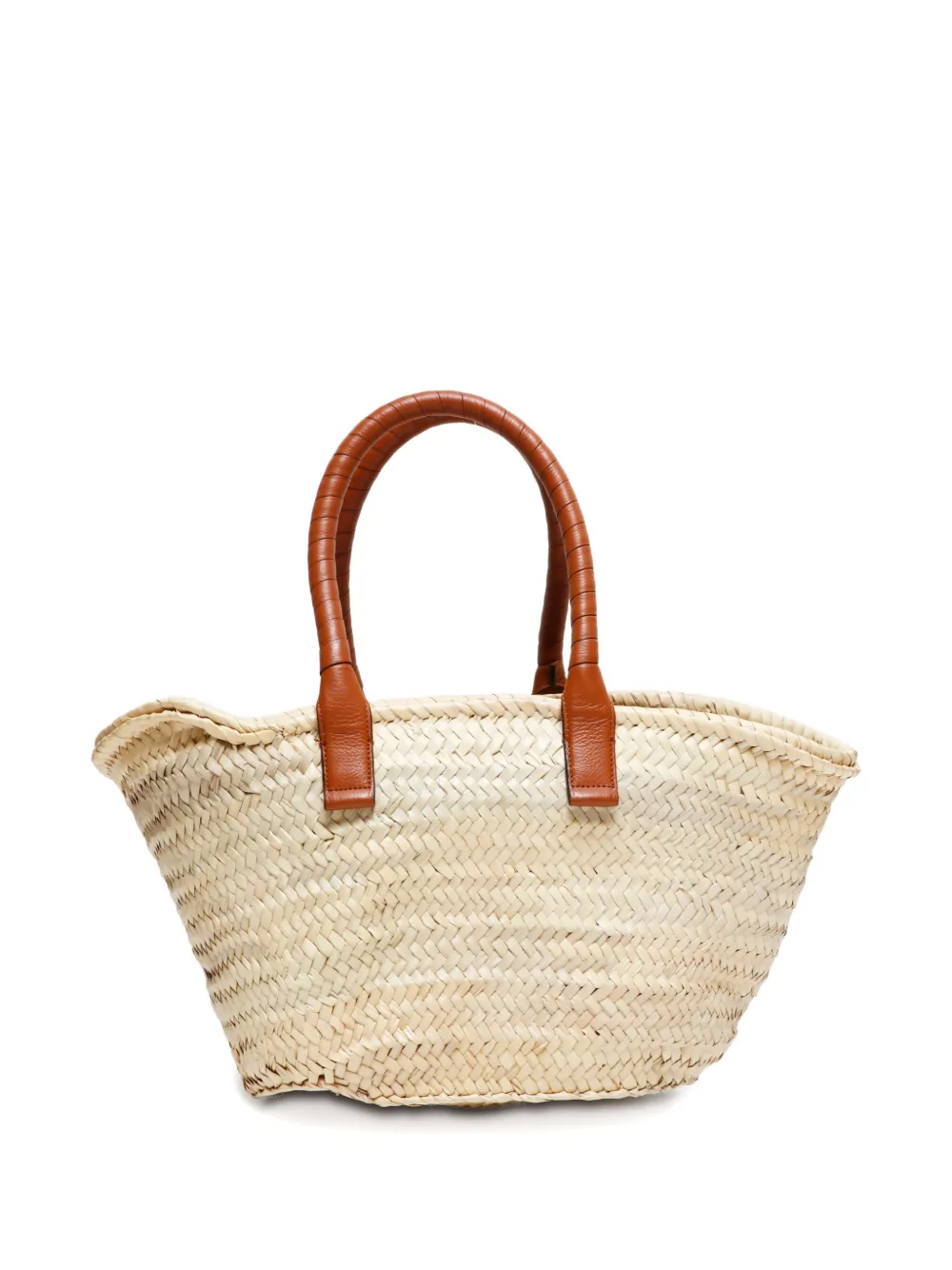 Chloé Pre-Owned 2020 Marcie leather-trim basket bag | Image 2