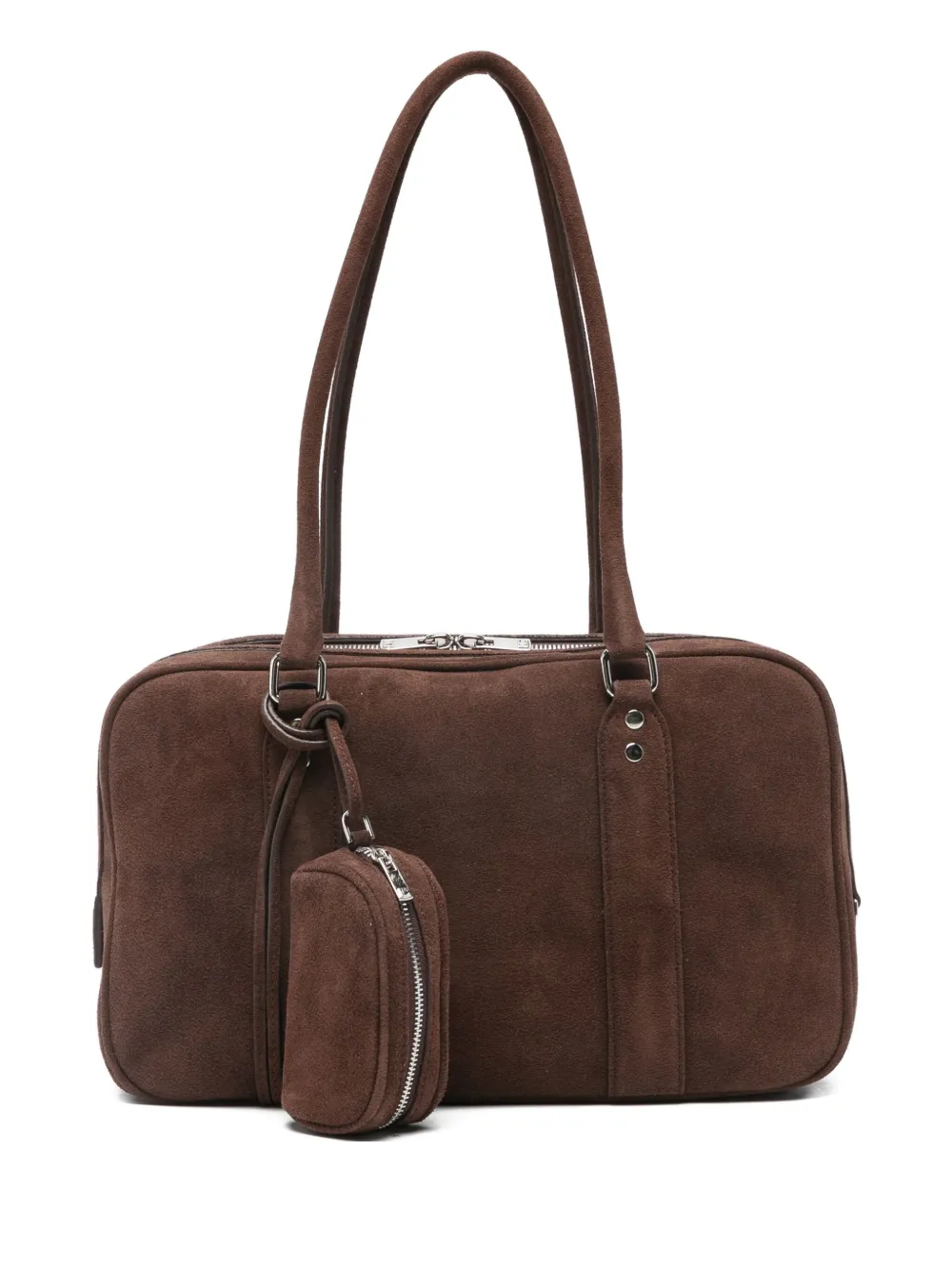 Low Classic suede shoulder bag | Brown | Image 1